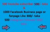 Increase Your Facebook Page like & Youtube Subscribers
